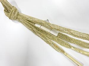 未使用品　正絹　夏手組帯締め